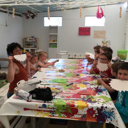 atelier creatif club enfant 'kid camping' nouvelle aquitaine